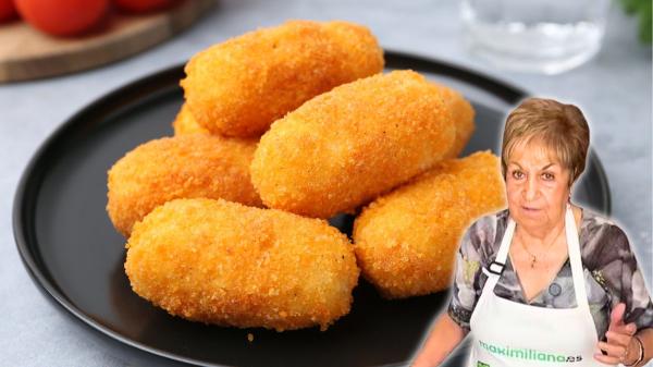 Conchita, abuela cocinera: “Para hacer la bechamel de las croquetas no necesitas báscula, usa 3 cucharadas de harina de trigo y 2 vasos de leche”