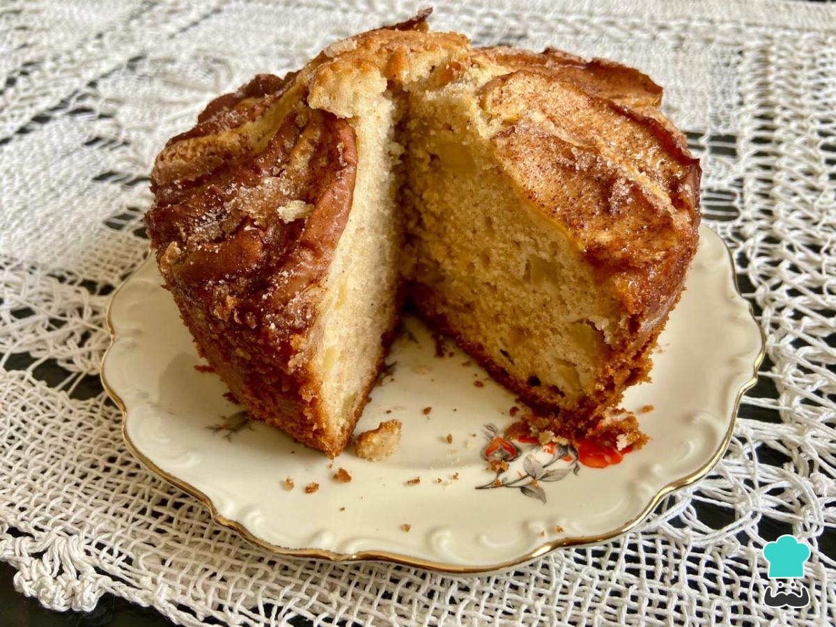Receta de Torta de manzana y canela