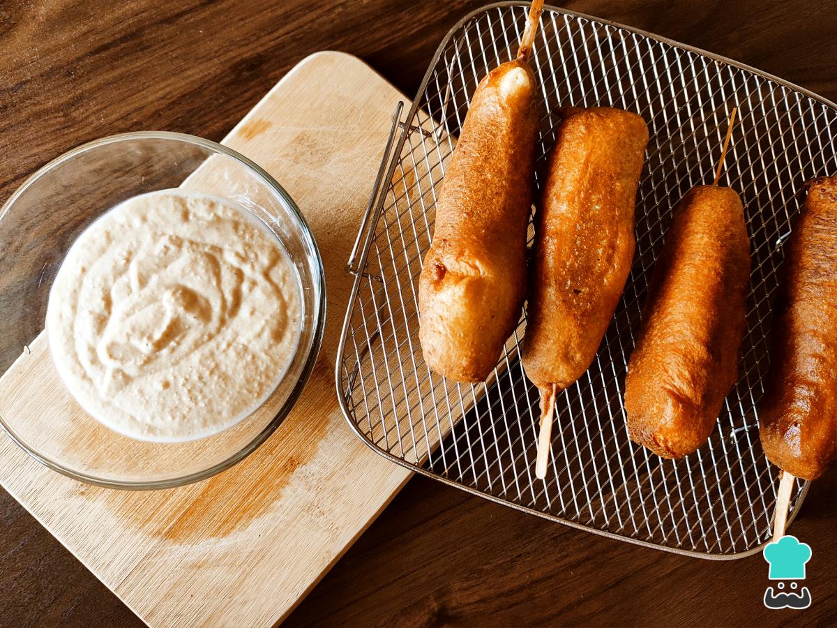 Receta de Masa para banderillas