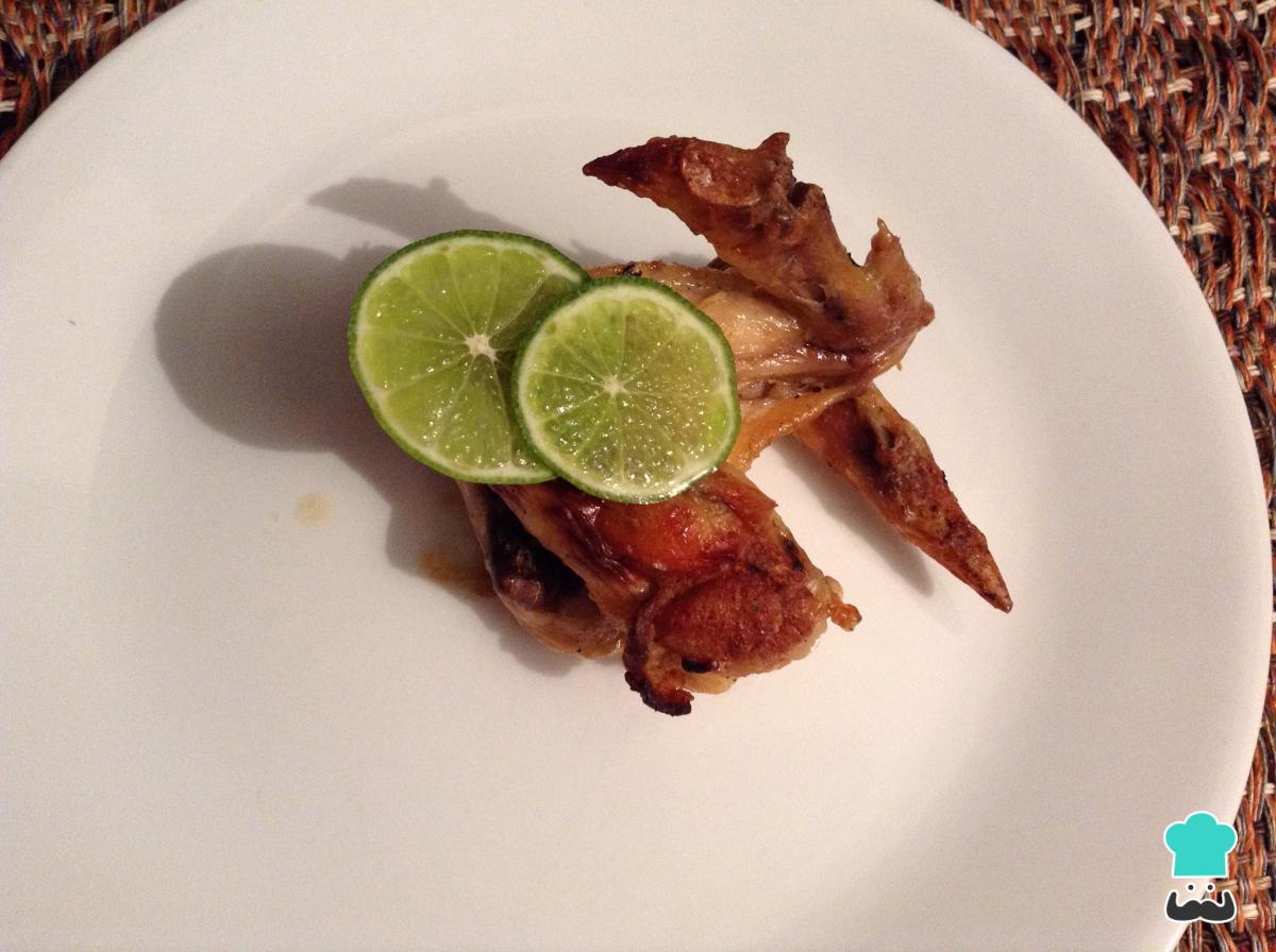 Receta de Alitas de pollo lemon pepper