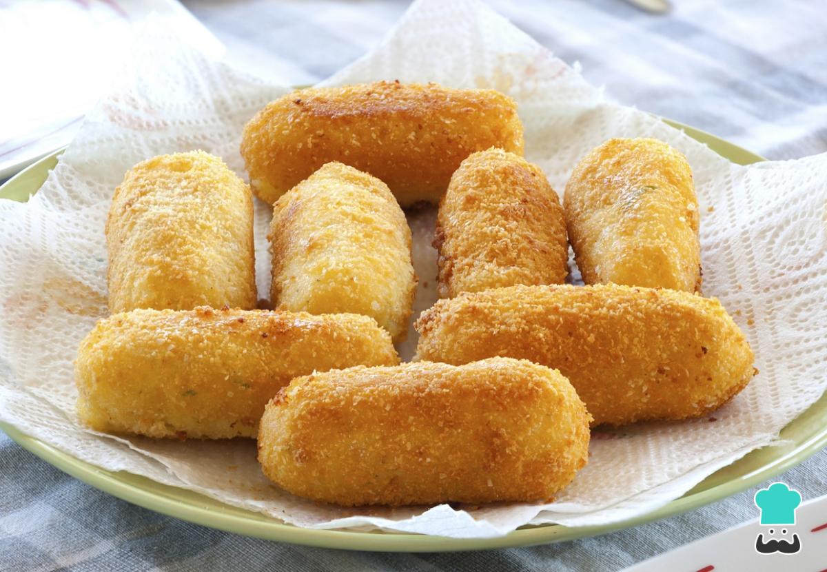 Receta de Croquetas de papa con atún