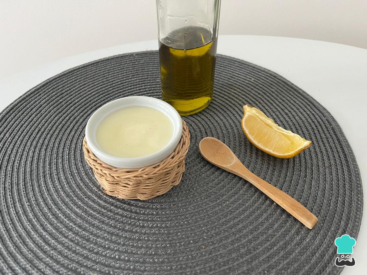 Receta de Mayonesa sin huevo ni leche