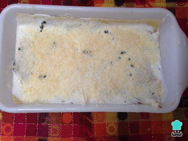 Receta de Lasaña de setas - Paso 8