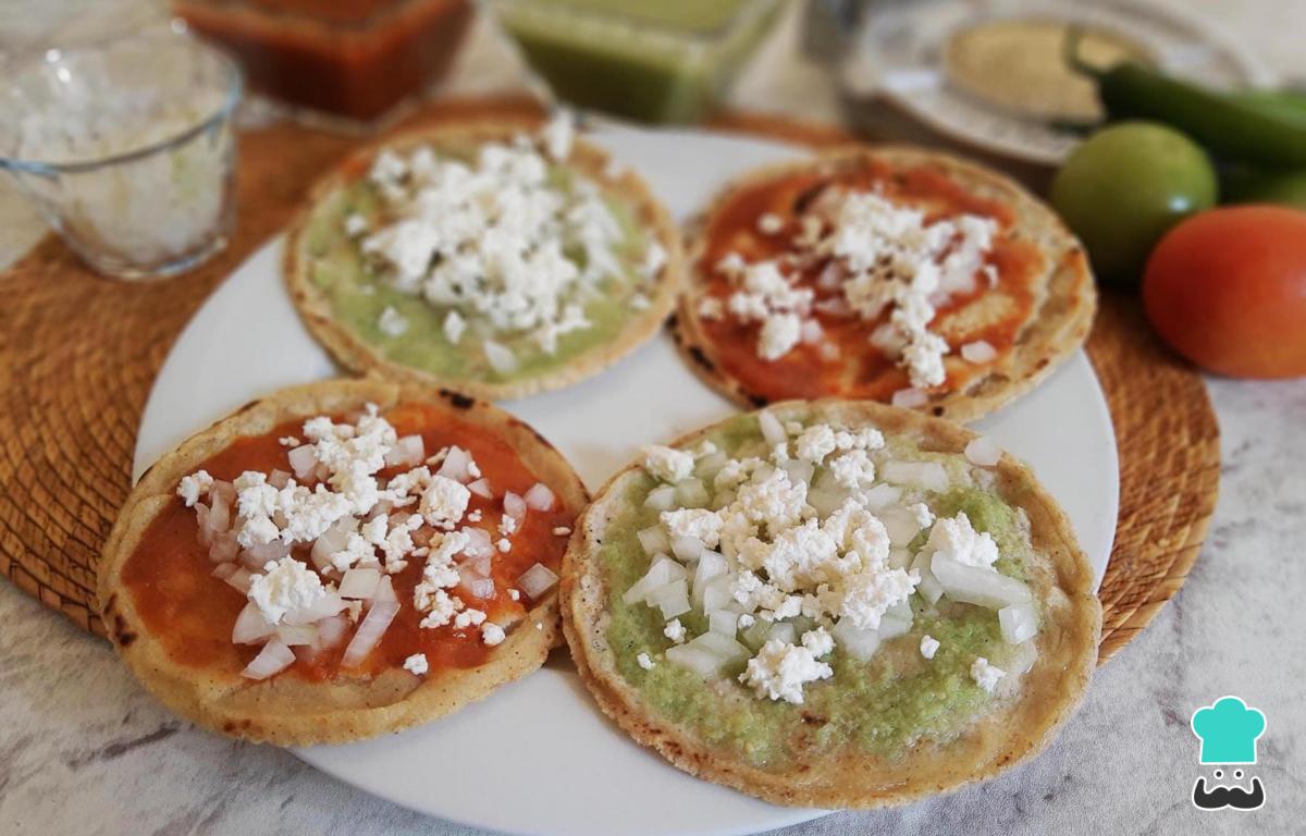 Receta de Picadas veracruzanas