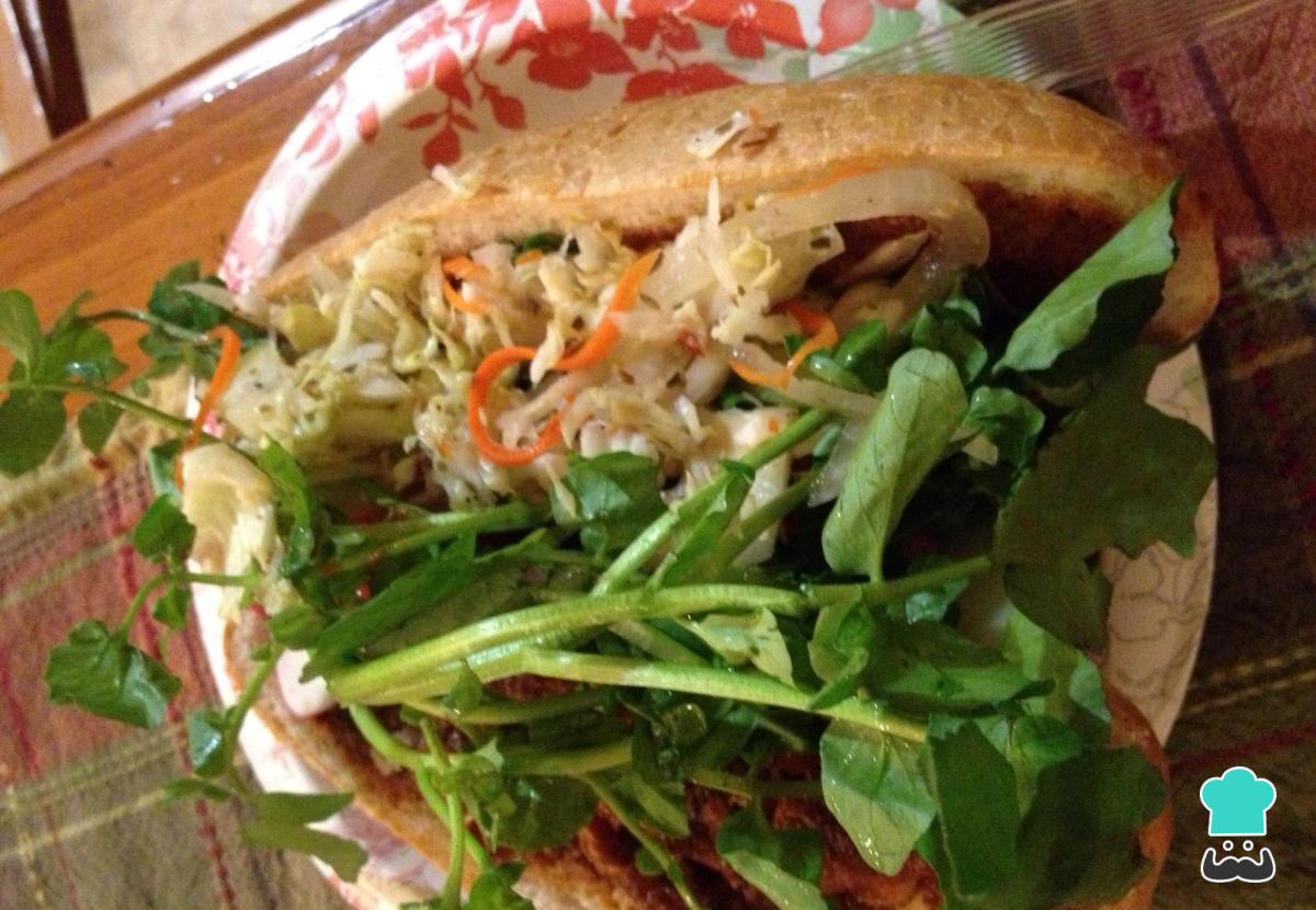 Receta de Pan con chumpe salvadoreño