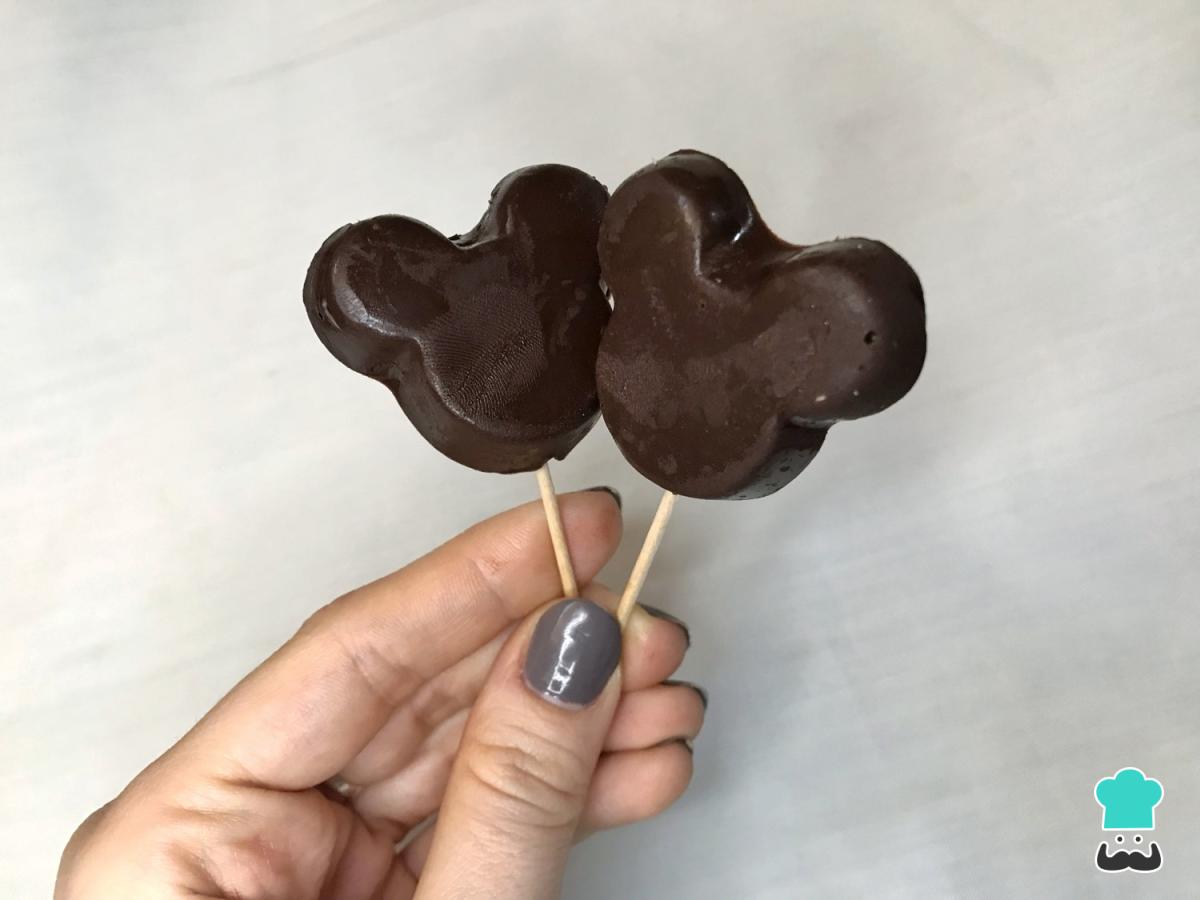 Receta de Chupetines de chocolate