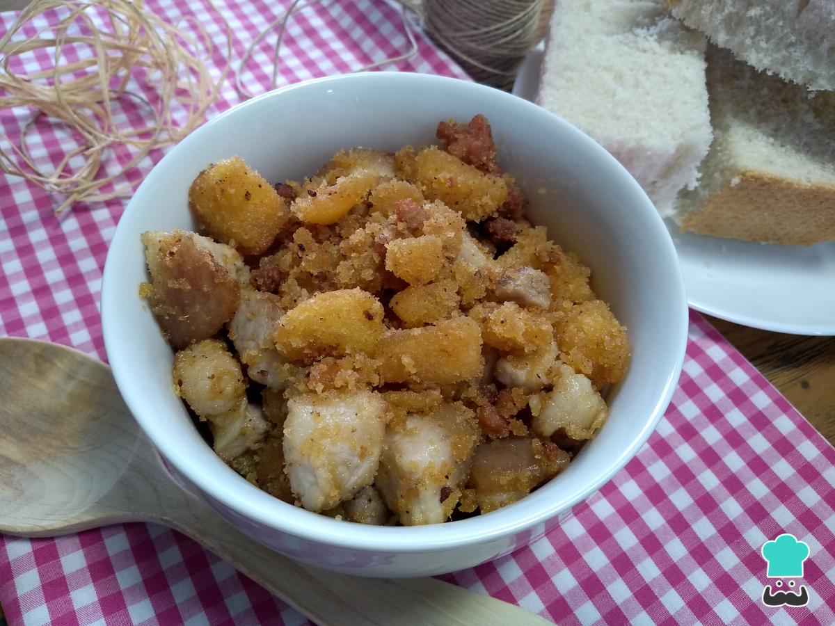Receta de Migas de pastor
