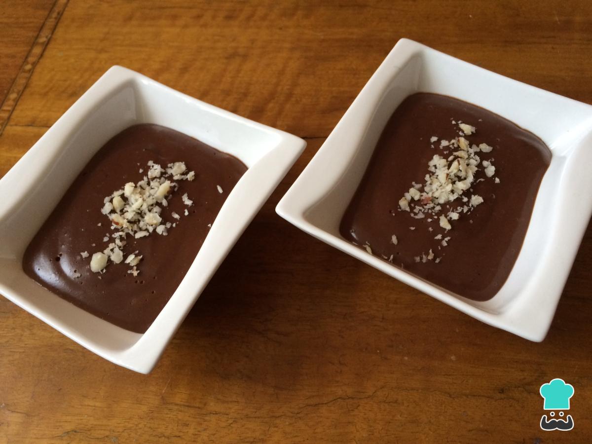 Receta de Natilla de chocolate sin huevo