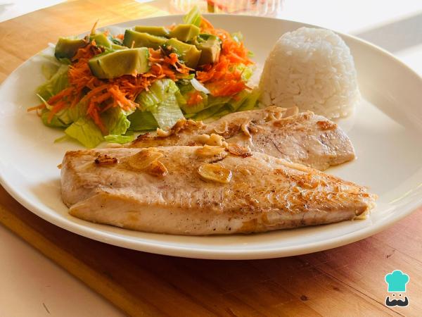 Receta de Reineta a la plancha