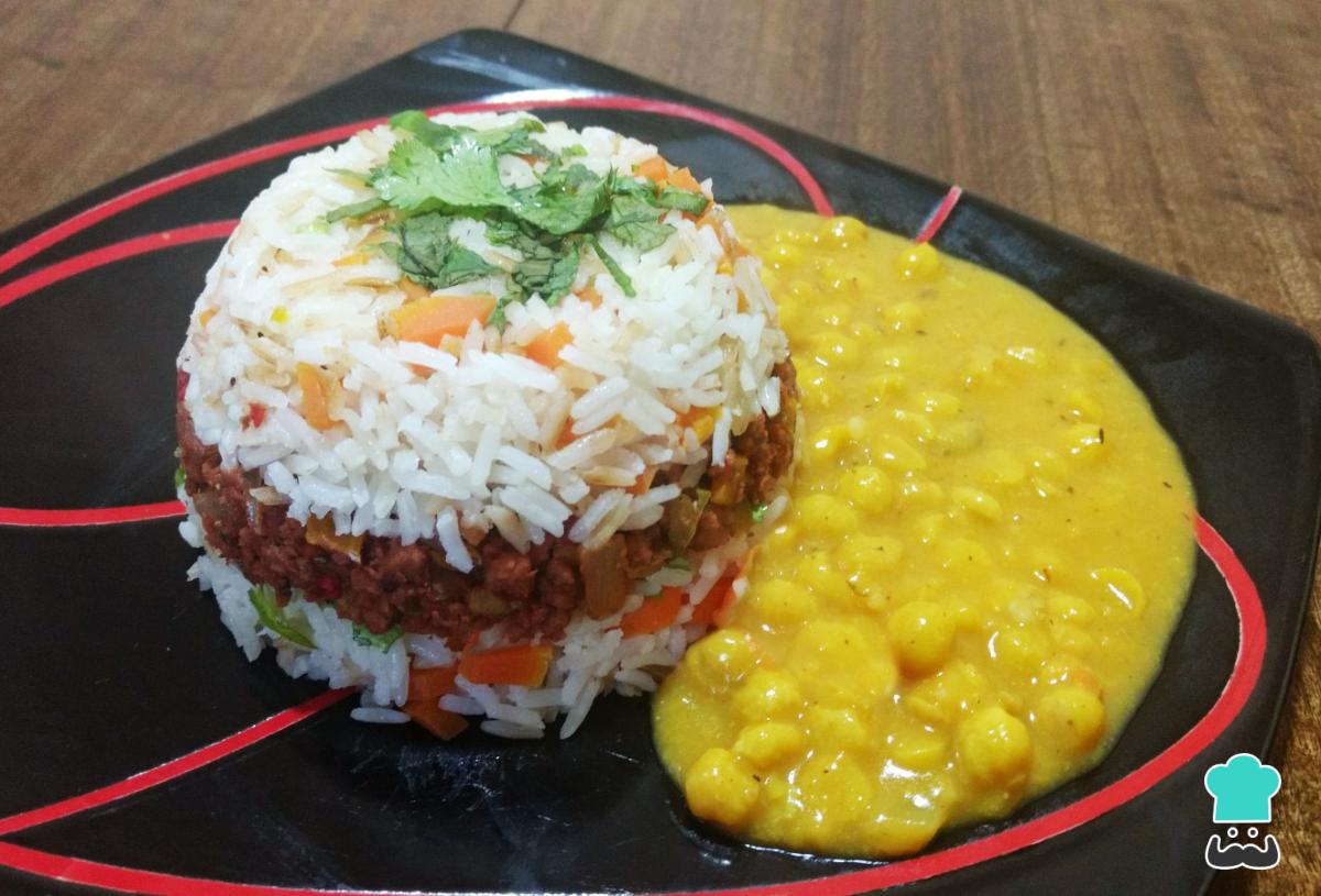 Receta de Arroz tapado peruano