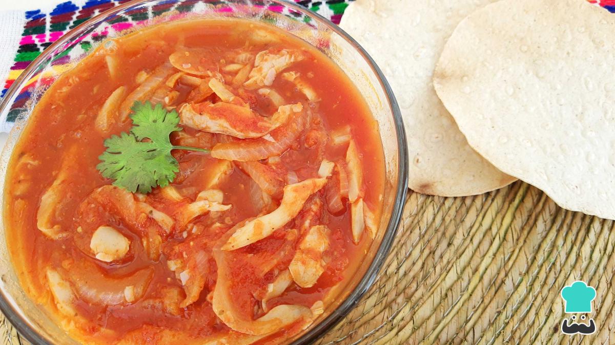 Receta de Tinga de setas
