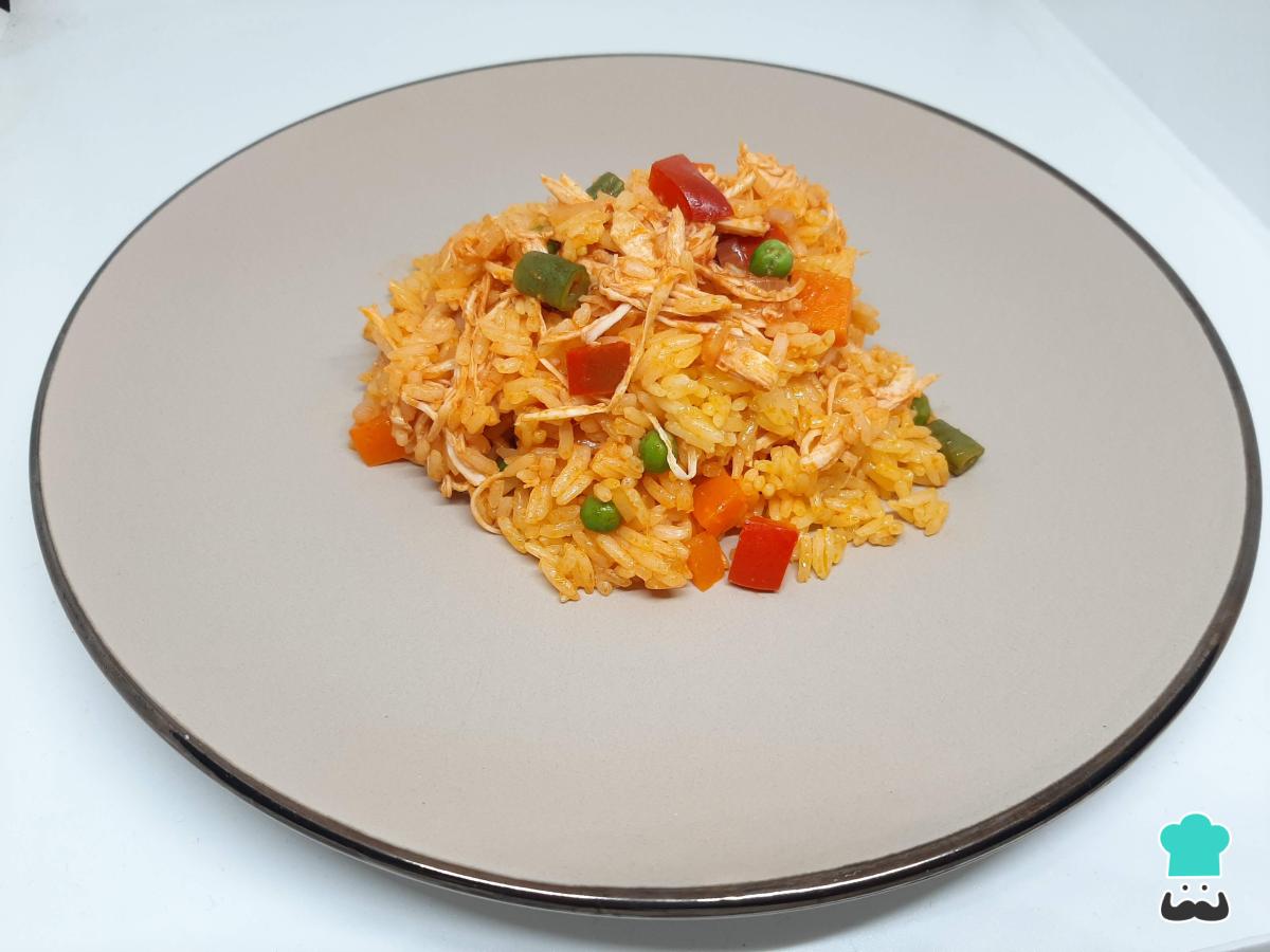 Receta de Arroz con pollo colombiano