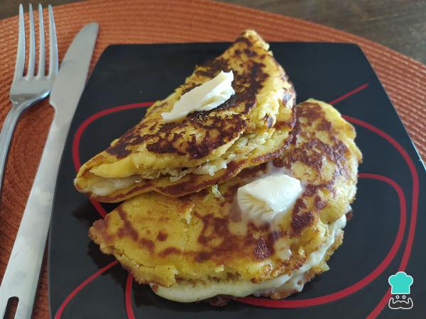 Receta de Cachapas - Paso 8
