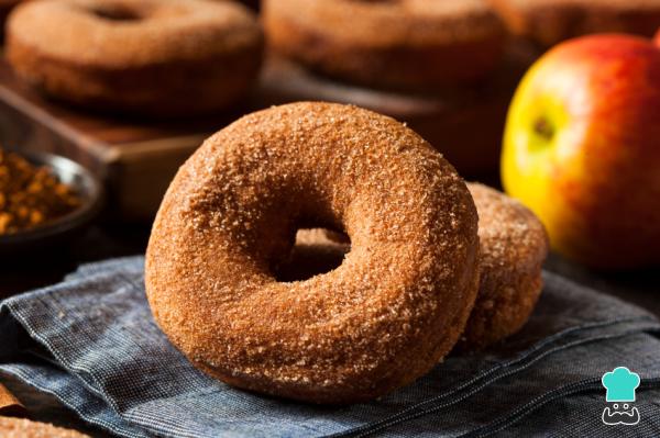 Receta de Donas fritas medidas en tazas