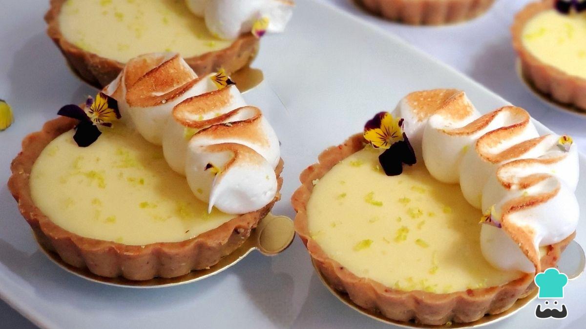 Receta de Tartaletas de lemon pie caseras y cremosas que parecen de pastelería