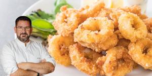 Dani García, chef: “Los calamares fritos quedan más crujientes con esta mezcla de harina, huevo y cerveza”