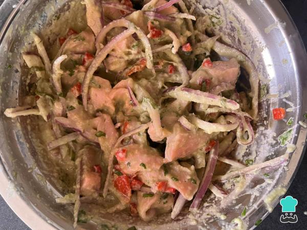 Receta de Ceviche de salmón - Paso 14
