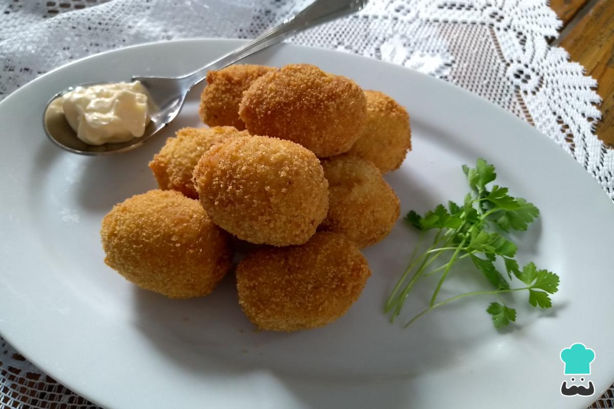 Receta de Croquetas de pollo caseras de la abuela