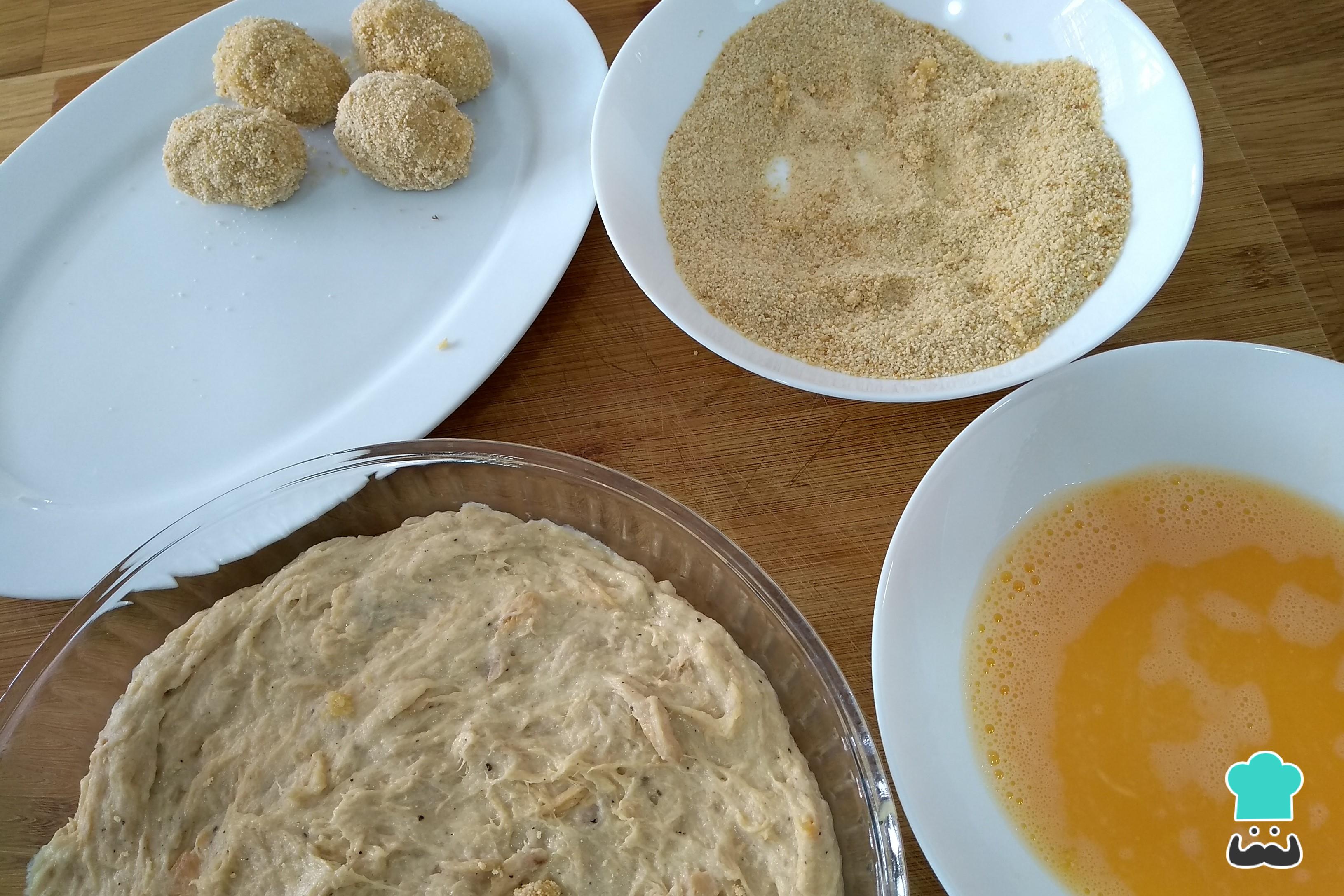 Croquetas de pollo caseras DE LA ABUELA Receta FÁCIL