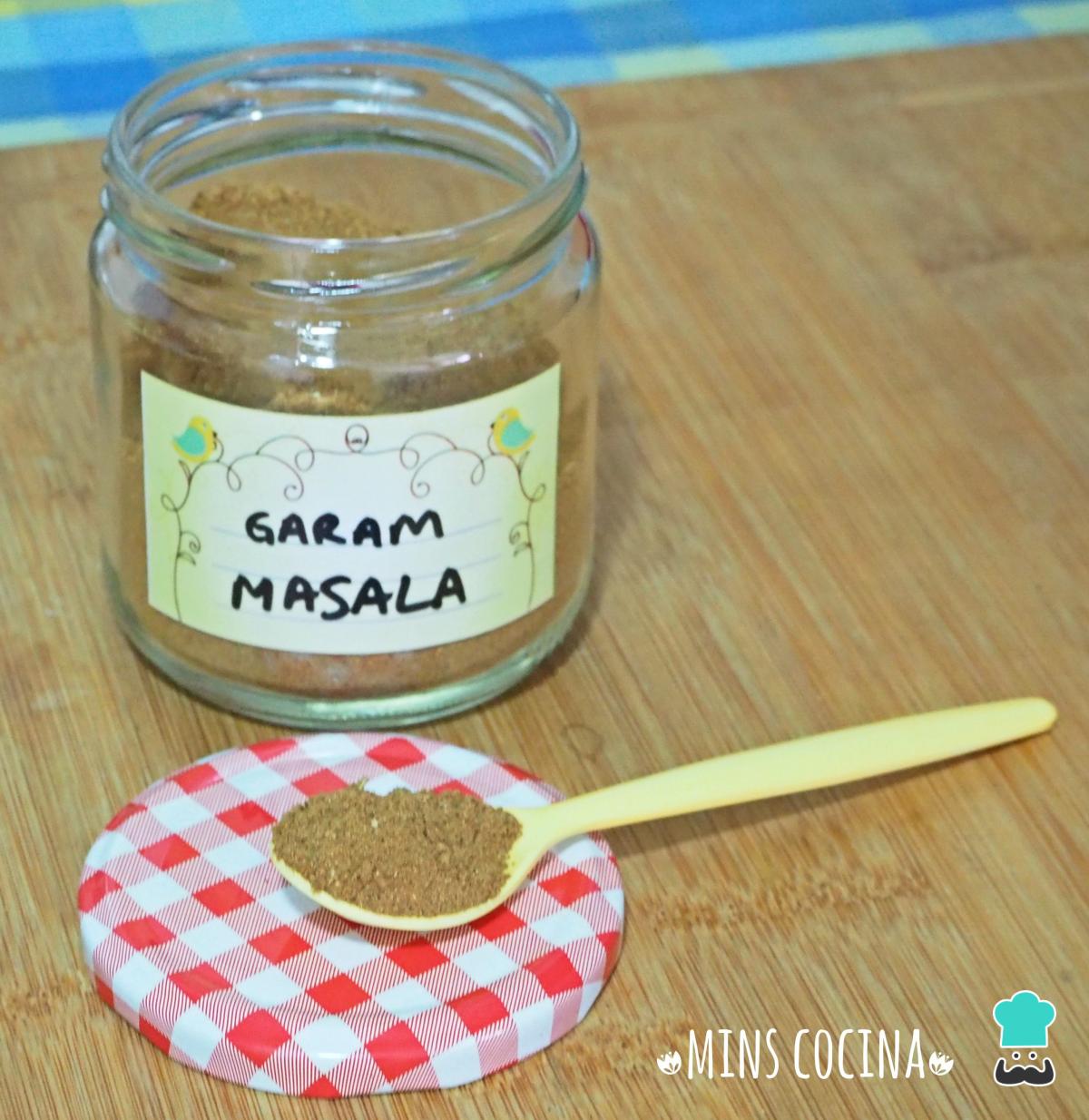 Receta de Curry Garam Masala