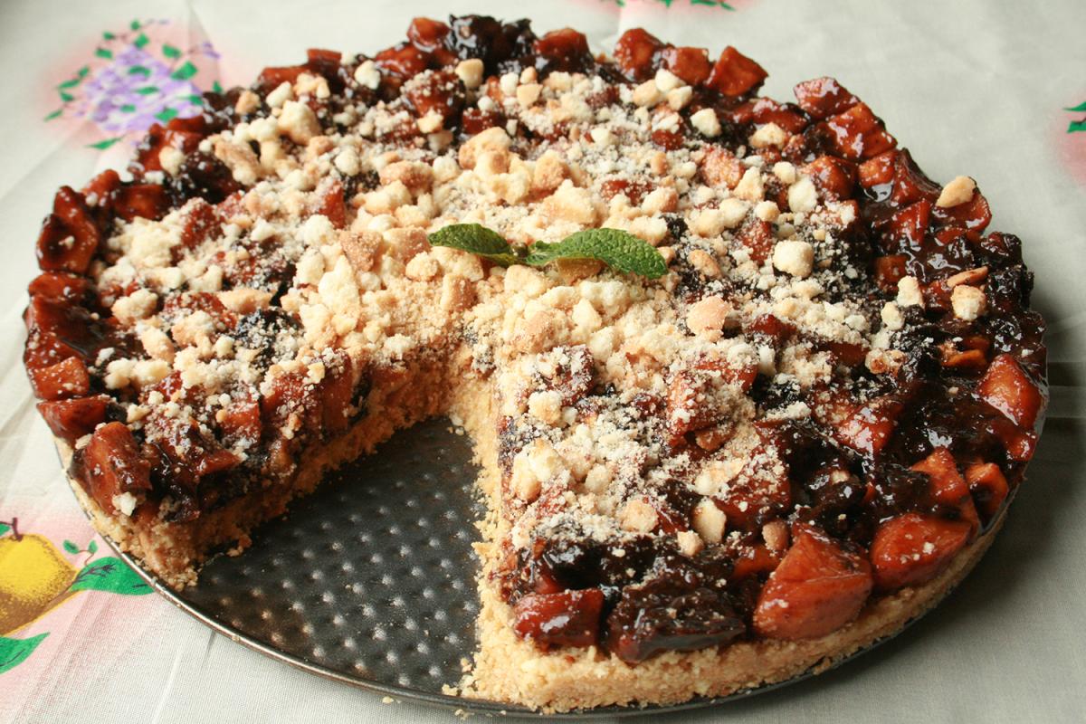 Receta de Pay de manzana sin horno