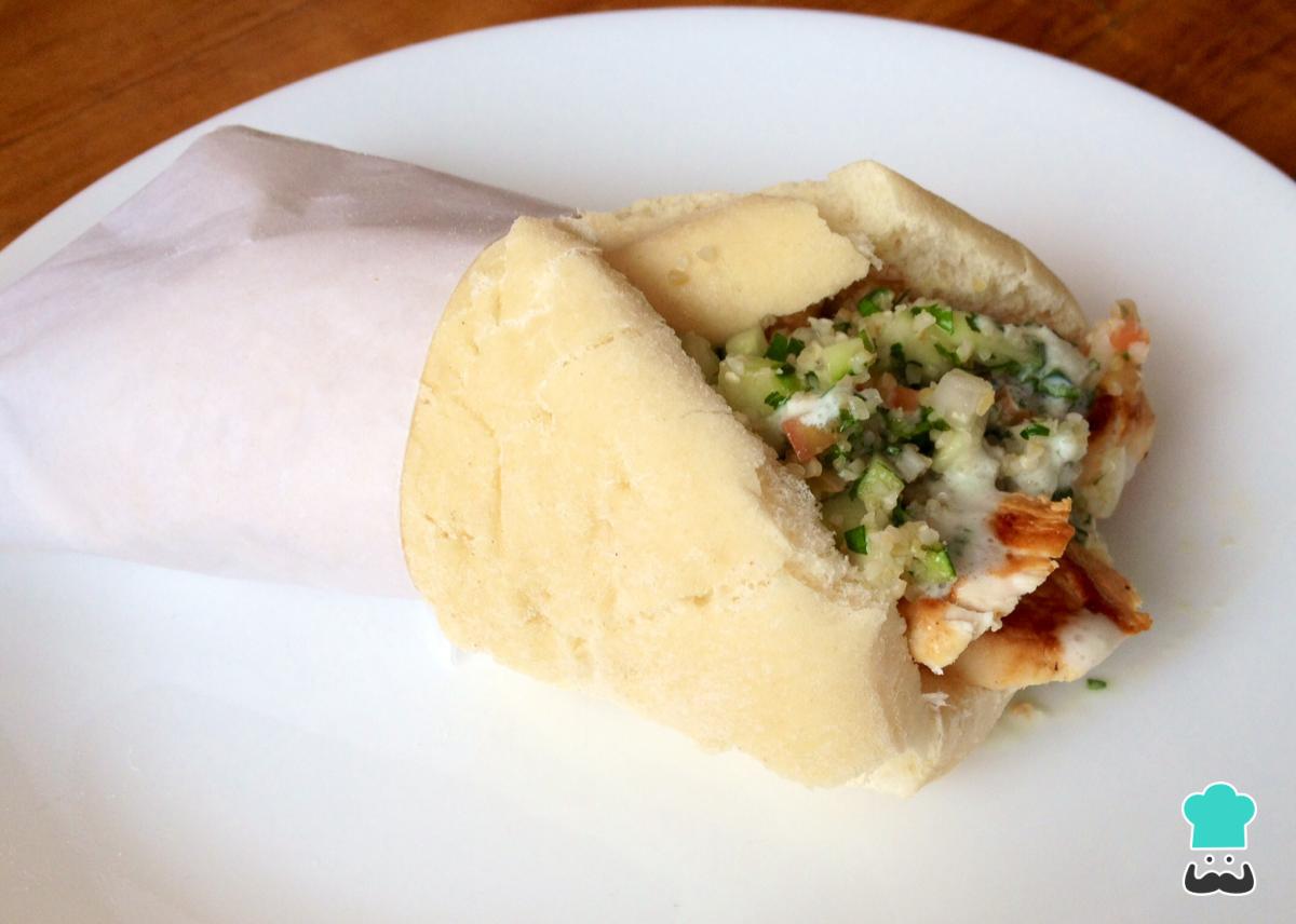 Receta de Shawarma de pollo