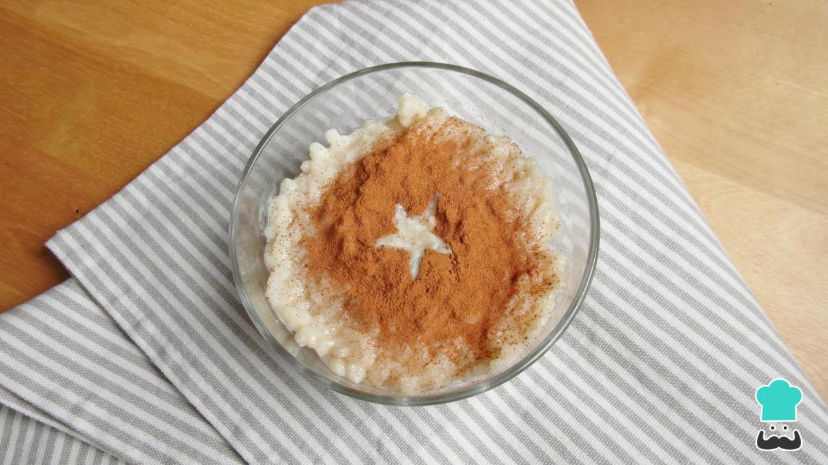 Receta de Arroz con leche de almendras