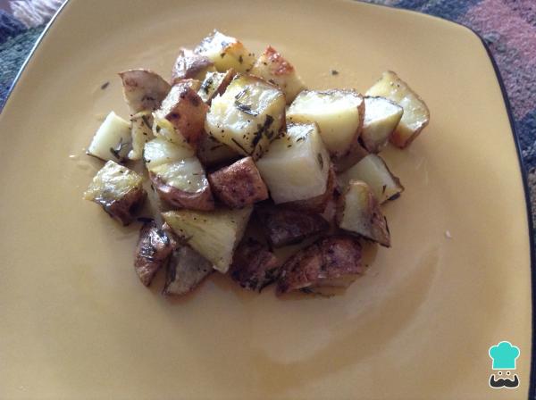 Receta de Batatas rostízadas con estragón y ajo. - Paso 6