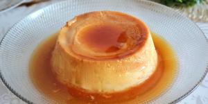 Receta de Flan de 4 huevos al baño María