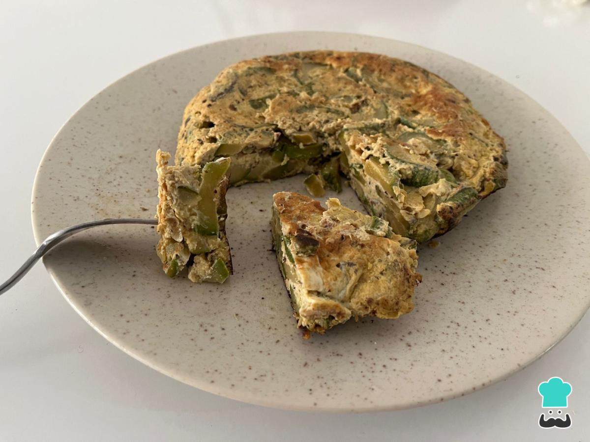 Receta de Tortilla de zucchini