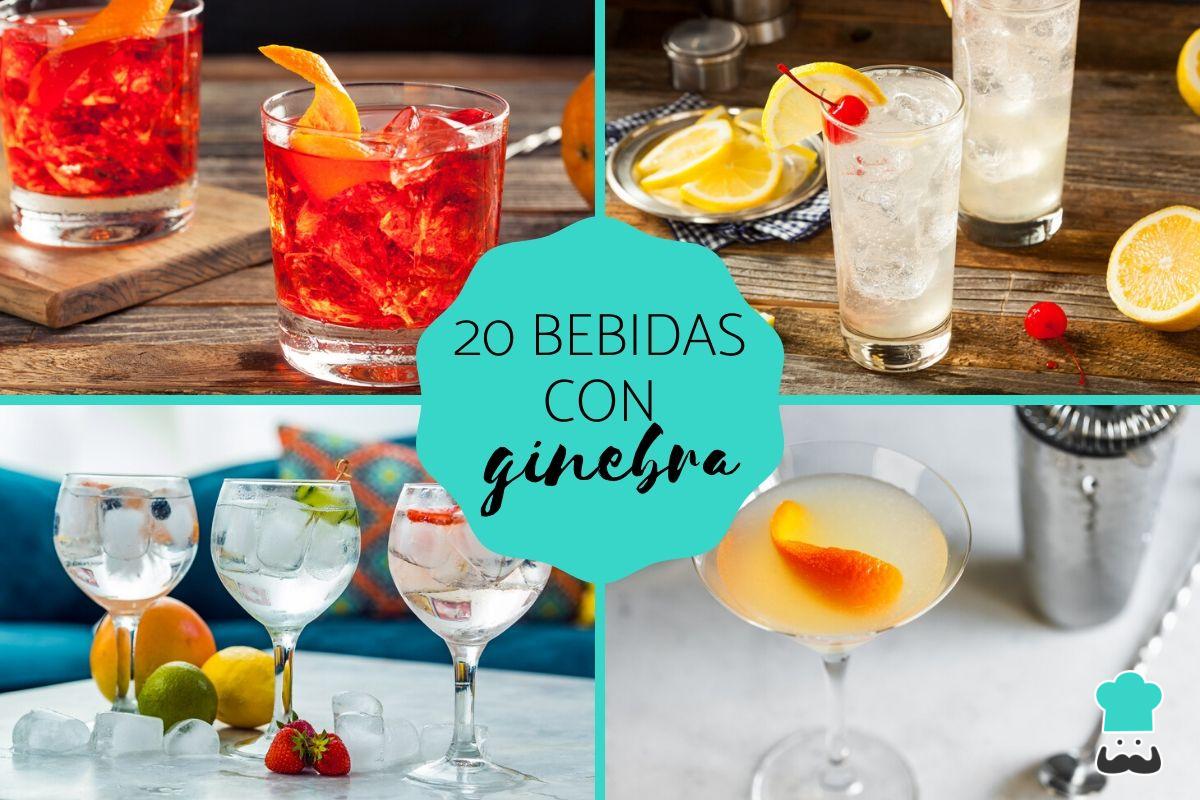 20 bebidas con ginebra fáciles