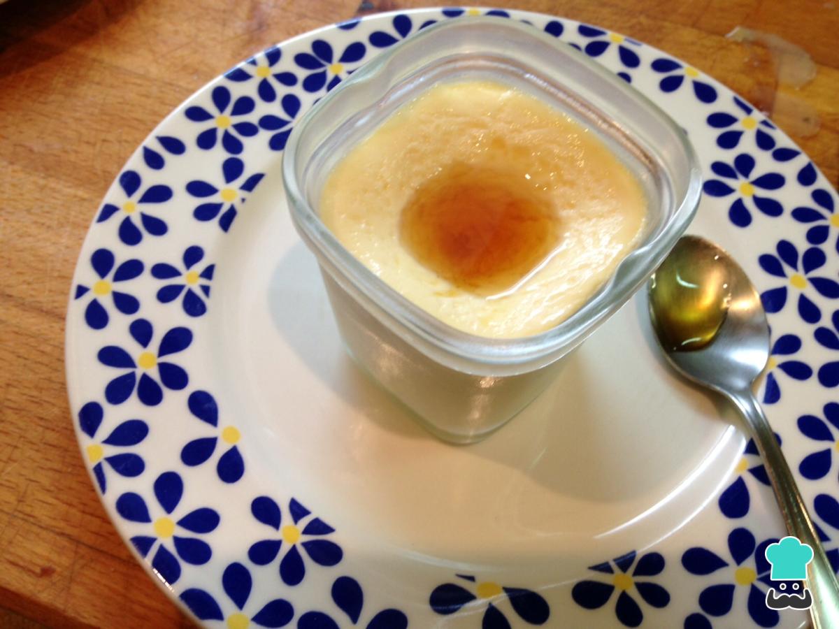 Receta de Flan de mató