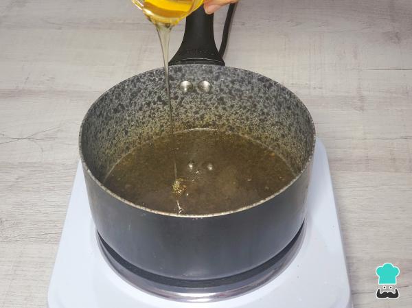 Receta de Mantecol casero con pasta de maní - Paso 1