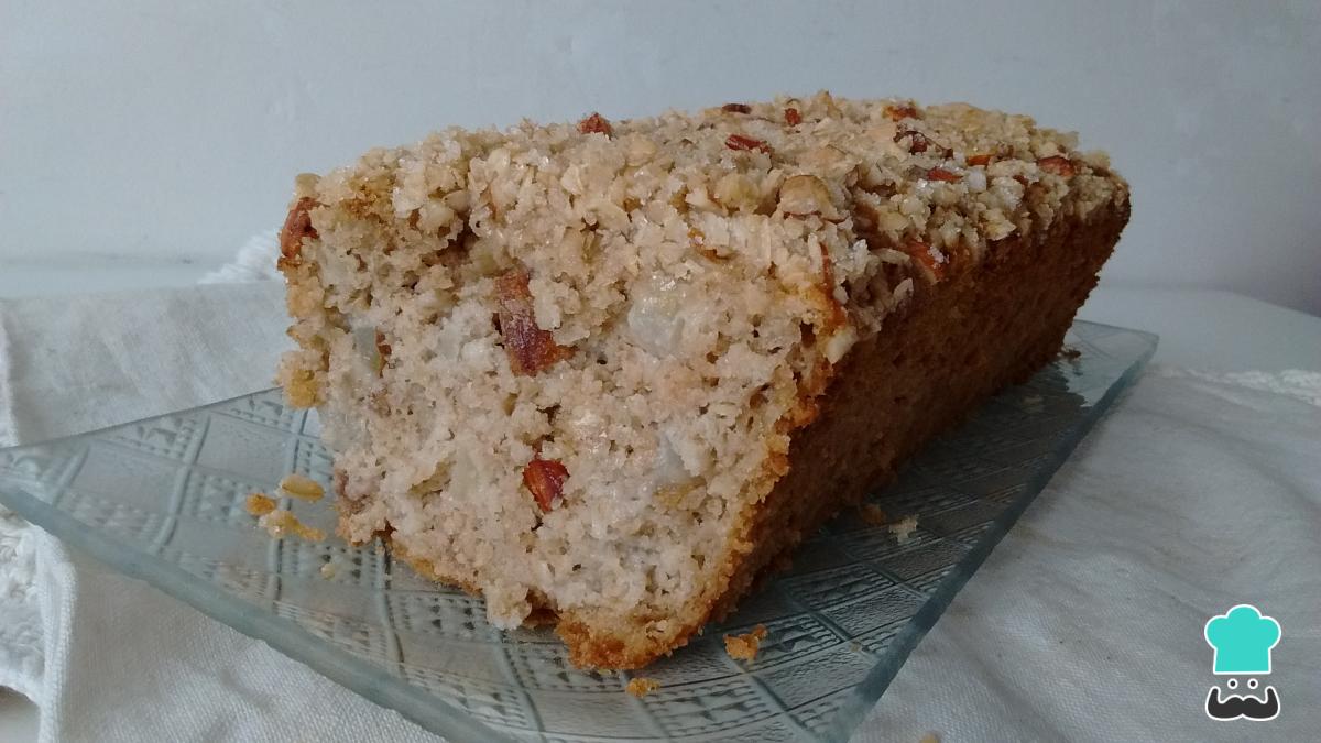 Receta de Budín de pera y avena
