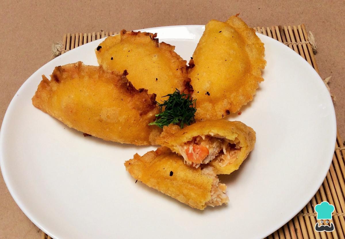 Receta de Empanadas de pollo colombianas