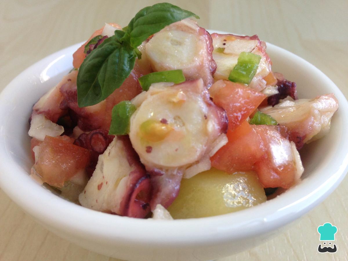 Receta de Salpicón de pulpo con patatas