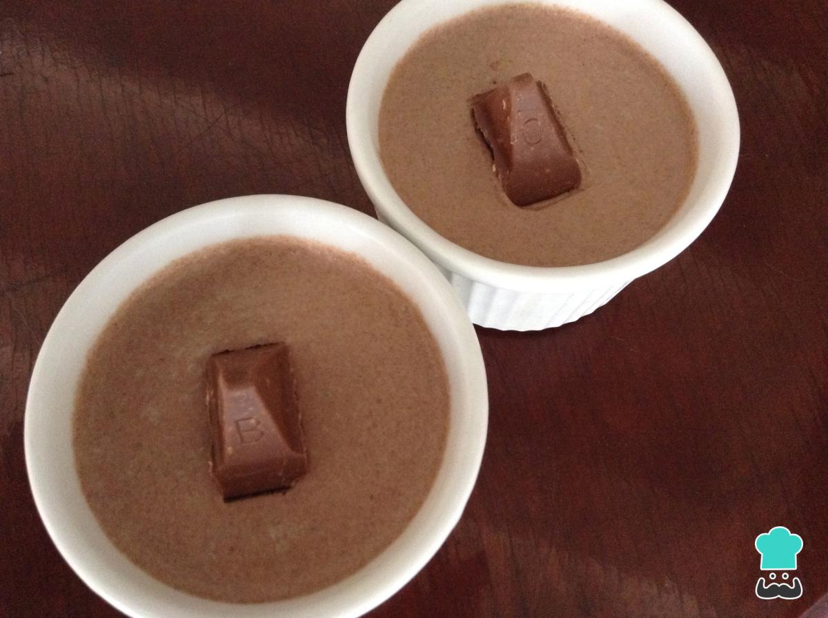 Receta de Mousse de chocolate sin huevo