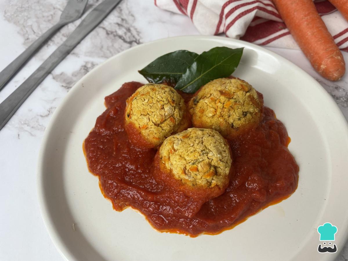 Receta de Albóndigas de garbanzos
