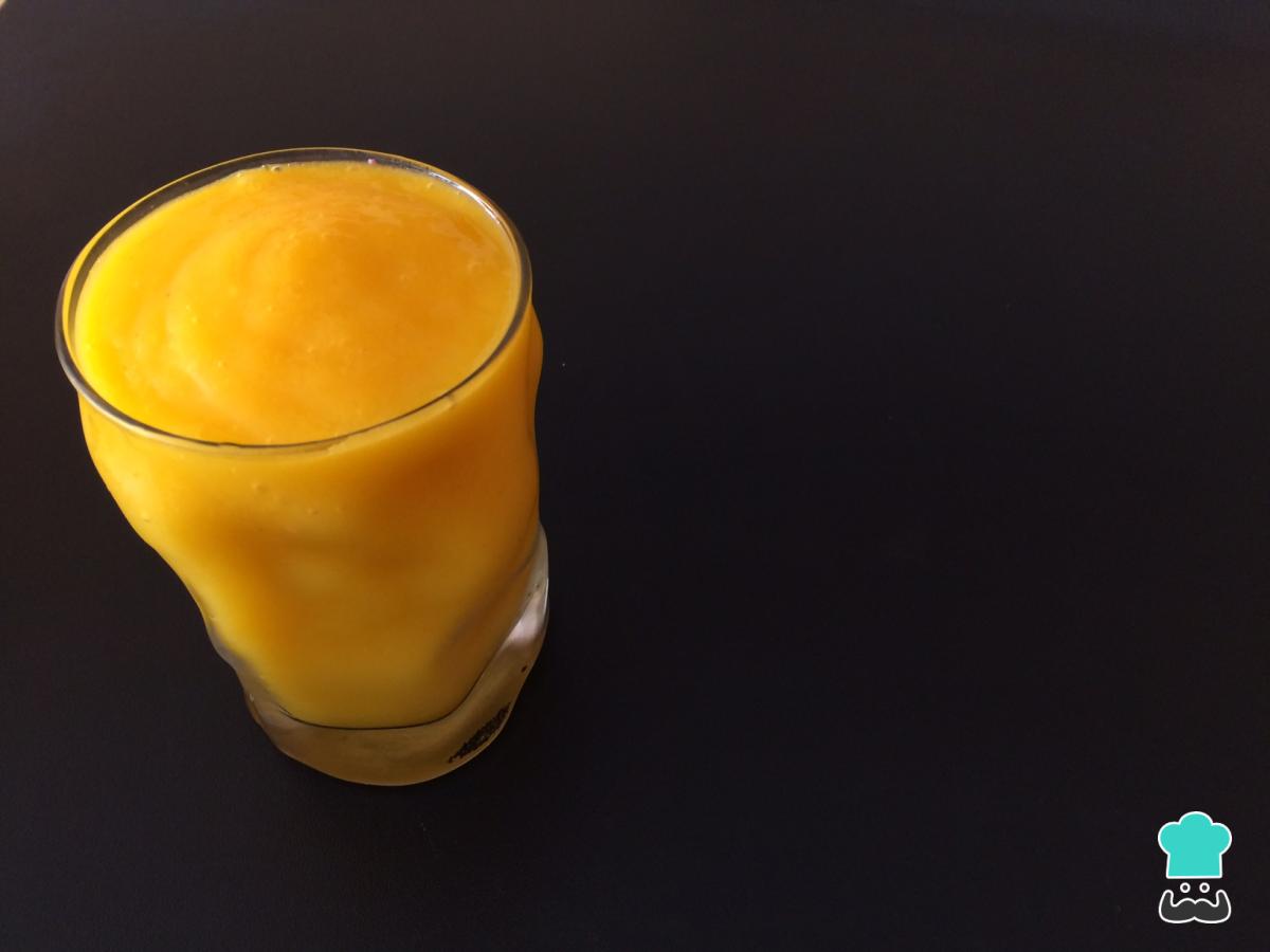 Receta de Sorbete de mango