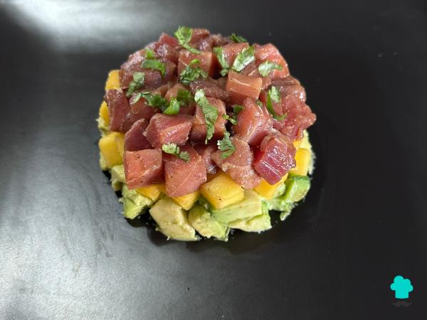 Receta de Tartar de atún con aguacate y mango: el plato elegante y fácil que puedes preparar en pocos minutos - Paso 6