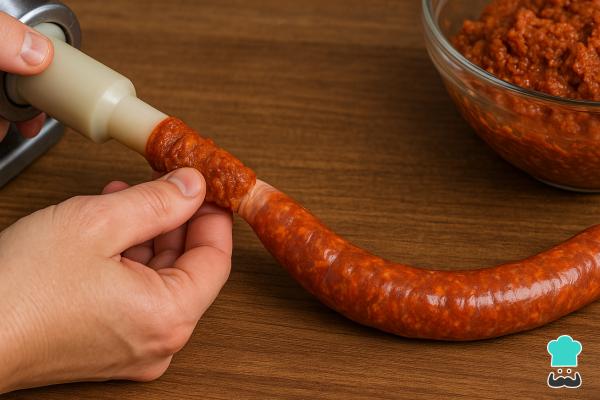 Receta de Chorizo parrillero - Paso 7