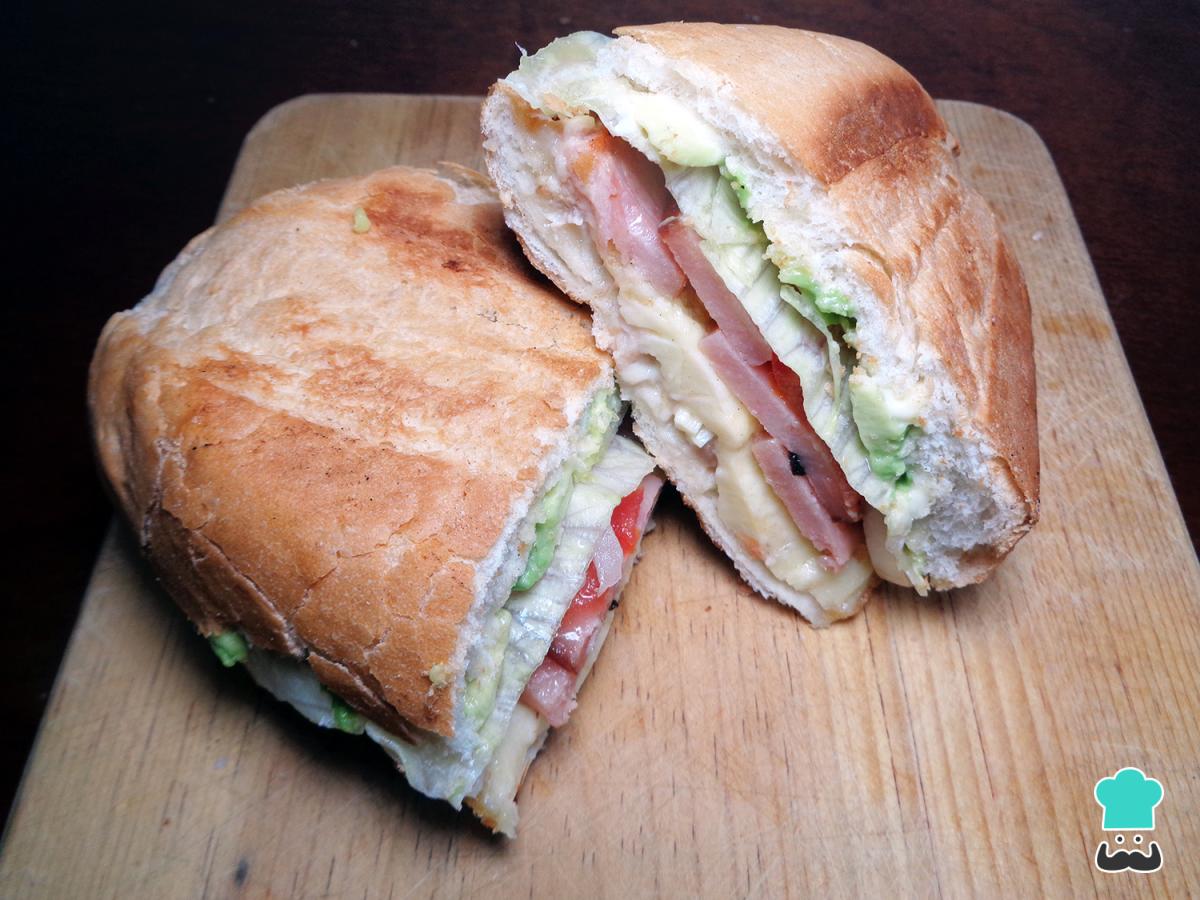 Receta de Bolillo con relleno de puerco