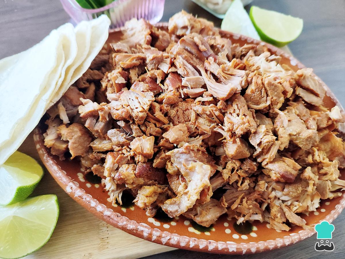 Receta de Carnitas estilo Michoacán