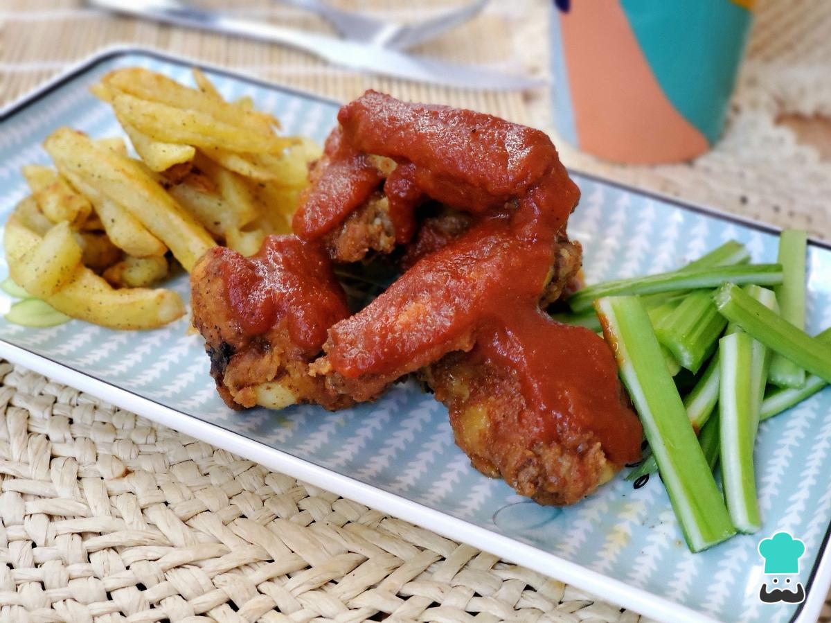 Receta de Alitas picantes