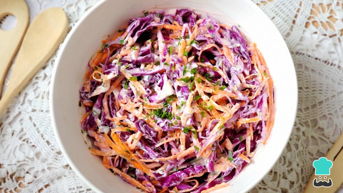 Receta de Ensalada de repollo dulce
