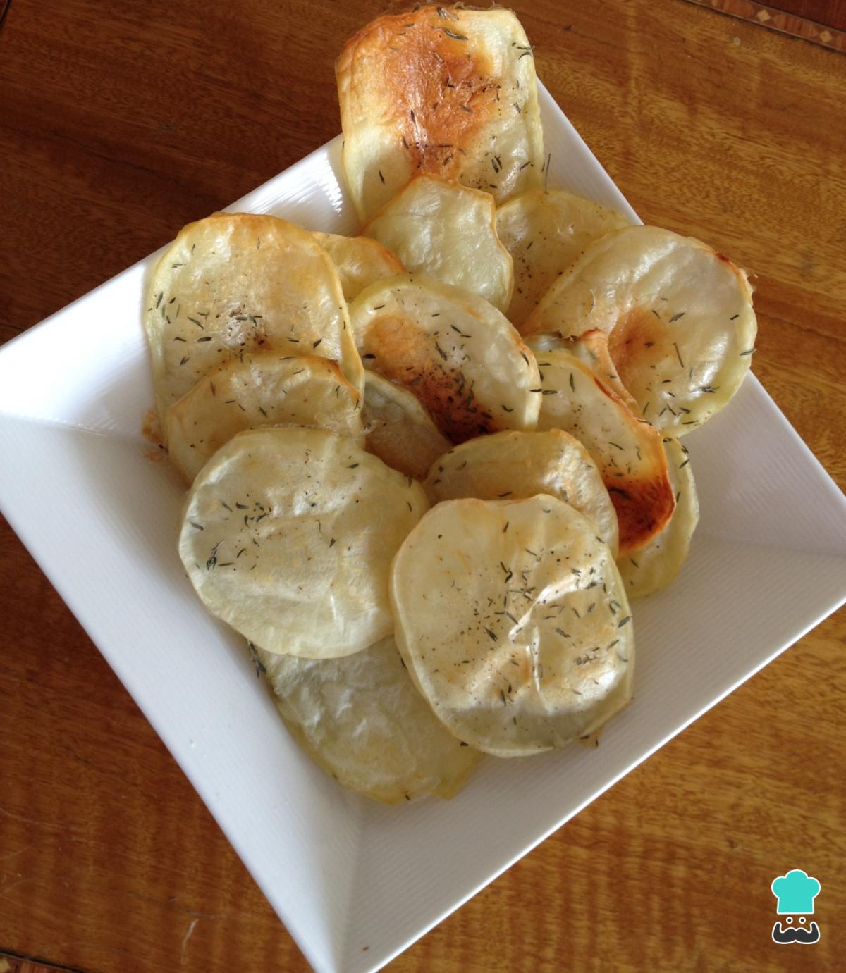 Receta de Patatas asadas al horno