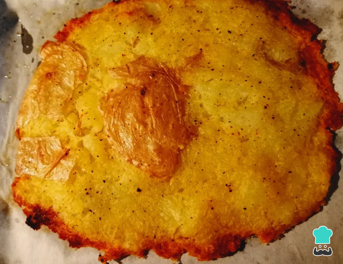 Receta de Tortas de patata al horno