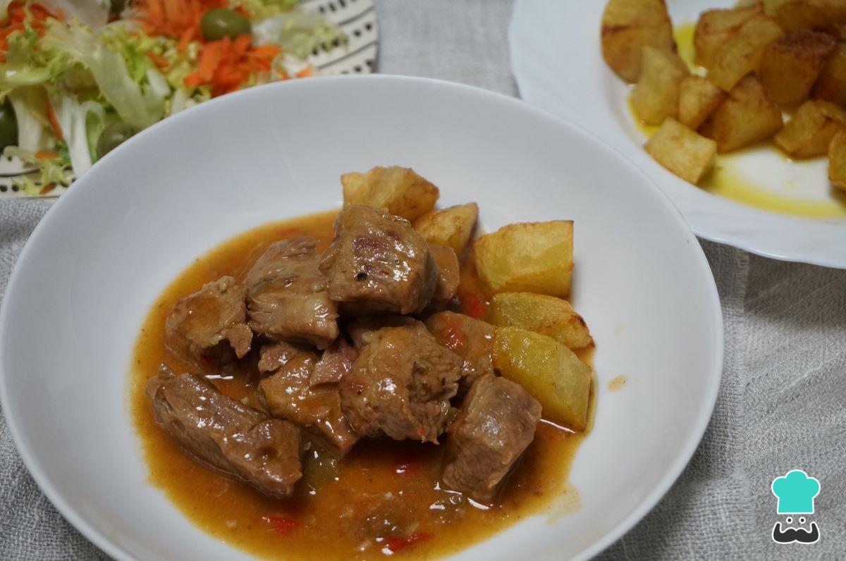Receta de Magro de cerdo en salsa de la abuela