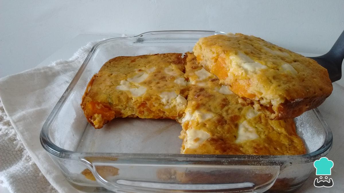 Receta de Budín de zanahoria salado