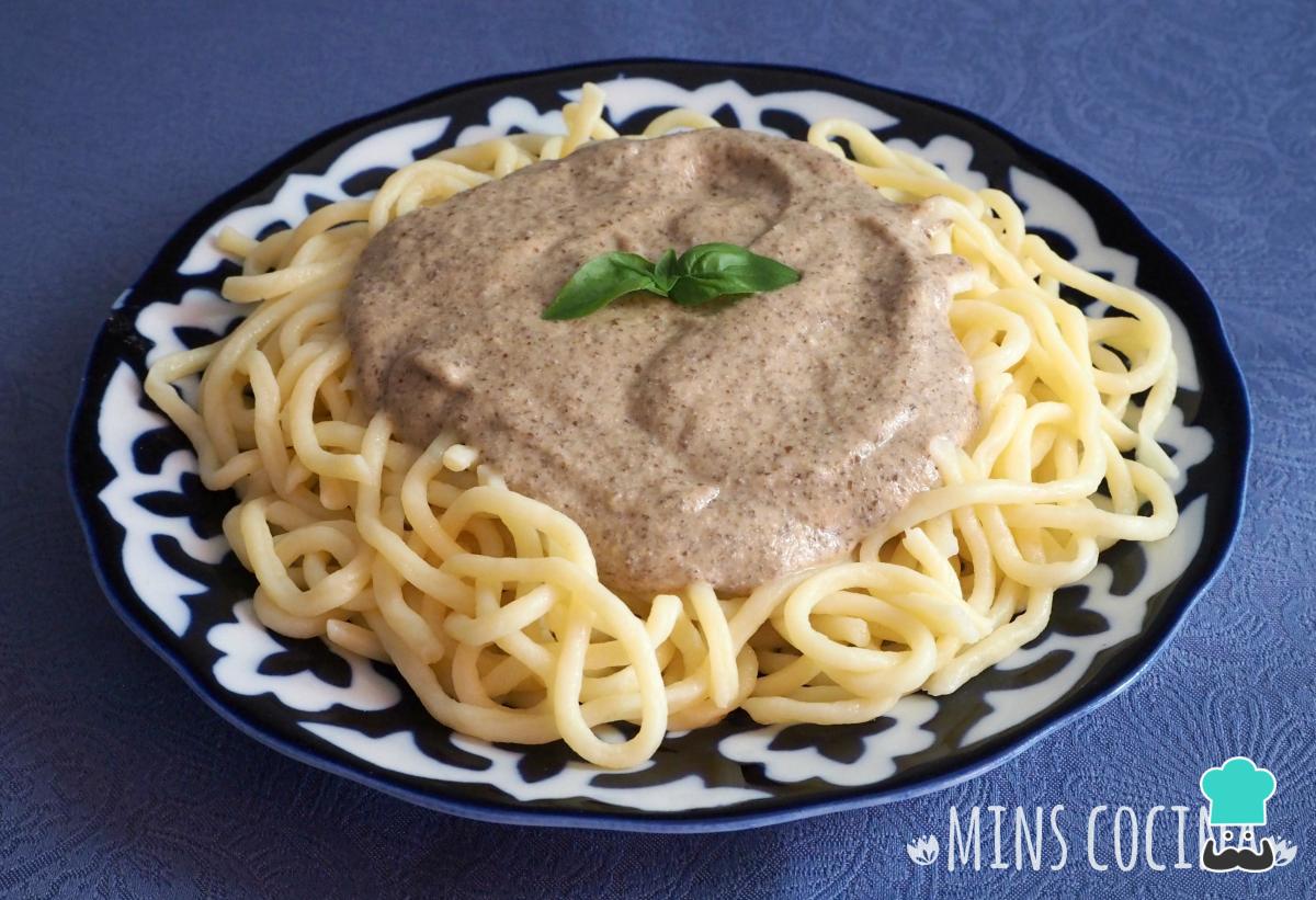 Receta de Pasta fresca con salsa de setas